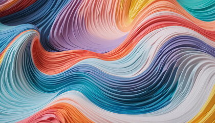 abstract wave pattern colorful background