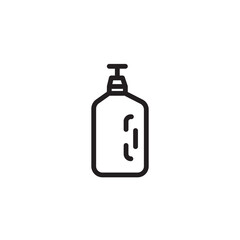 Bottle Cleaner Fabric Line Icon