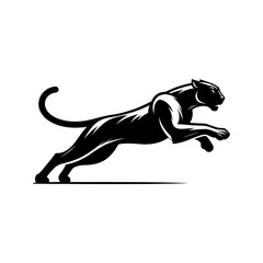 Obraz premium The panther logo fits well for Sports Teams, Automotive Brands, Clothing Labels, Security Firms, Energy Drink Brands, Tech Companies, and Outdoor Gear Brands.