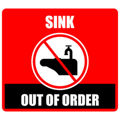 Sink out of Order, sign vector