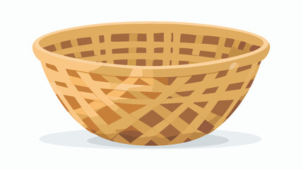 Illustration Basket Icon flat vector isolated on white
