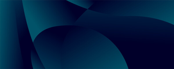 3D blue geometric fluid abstract background. Minimalist modern graphic design element cutout style concept for a banner card or brochure cover