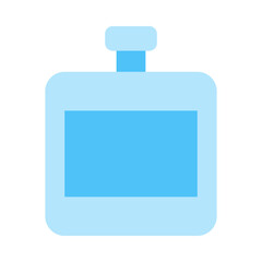 Flask Vector Flat Icon Design