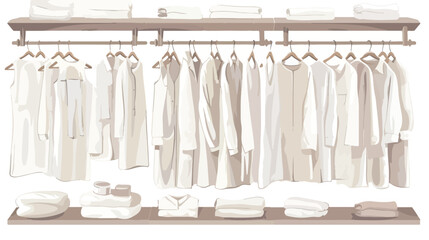 Stylish WardrobeFashionable Collection of White Cl