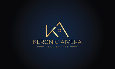 Naklejka premium Real estate logo realtor logo property logo design vector template