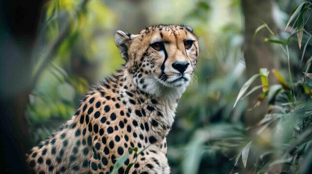 Photo of a cheetah taken during a safari