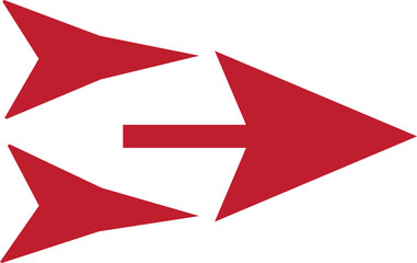 Arrow collection. Arrows red icon. Collections for app, web design. Arrow vector.