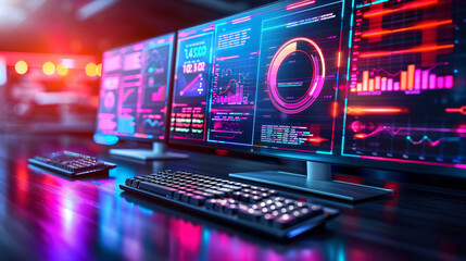 Stock market investment funds and digital assets, businessman analyzing forex trading chart financial data, business finance background illustration