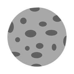 Moon Vector Flat Icon