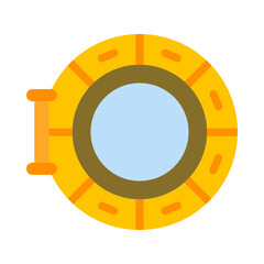 Porthole Vector Flat Icon