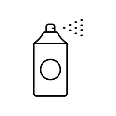 Thin Line Spray vector icon