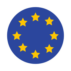 EU Vector Flat Icon