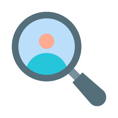 Identifiable Natural Person Vector Flat Icon