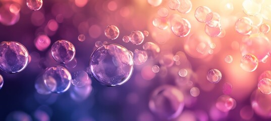 Bubbles, abstract background