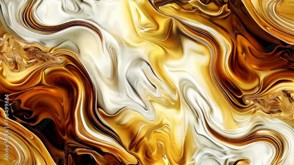 Poster abstract background of swirling patterns in earthly color tones