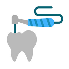 Drilling Vector Flat Icon