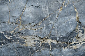 Close up of gray stone wall with cracks and scratches,  Abstract background