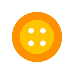 Button Vector Flat Icon