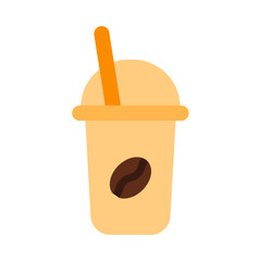 Coffee Cup Vector Flat Icon