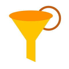 Funnel Vector Flat Icon