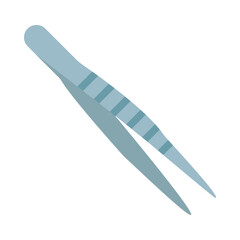 Tweezers Vector Flat Icon