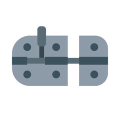 Fototapeta premium Latch Vector Flat Icon