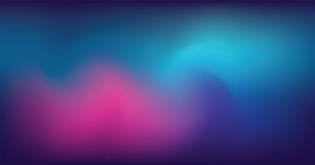 Holo Lights. Vector Hologram Dreamy Background. Rainbow Iridescent Gradient. Minimalist Holographic Fluid Wallpaper. Neon Opalescent Banner. Modern Tech Music Design.