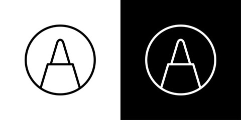 シンプルなペン先のベクターアイコン © WAWAWA