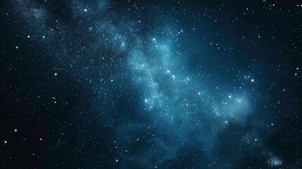 Looping starry space background for presentations or animations