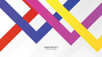 Abstract background with colorful different shapes