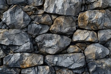 Background of natural stone wall texture,  Close-up,  Selective focus