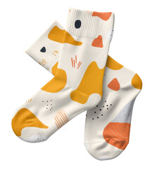 PNG Patterned socks, transparent background - 768514217