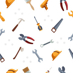 Labor Day Background Equipment Pattern