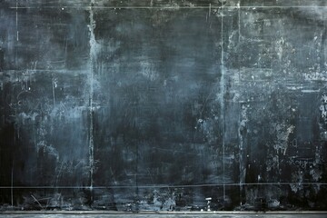 Old grunge blackboard with scratches and cracks,  Texture background