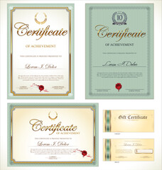 Certificate Design Template Fully Editable Vector or EPS 