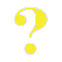 Question Mark Sticker