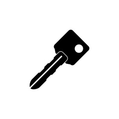 car key, auto service, vehical, vector flat simple illustration on white background..eps