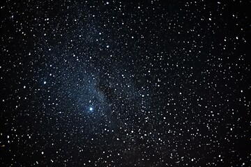 Night sky with stars and nebula as background,  Collage - obrazy, fototapety, plakaty