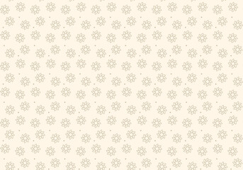 Seamless geometric mosaic in trendy pattern, circles and squares texture for textile or wallpaper.