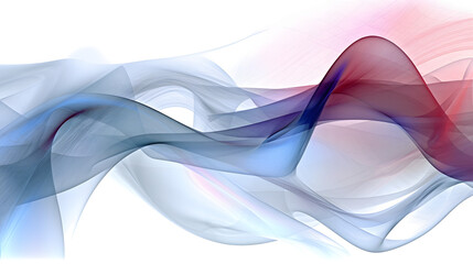 Digital smoky flowing red and blue curve abstract graphic poster web page PPT background