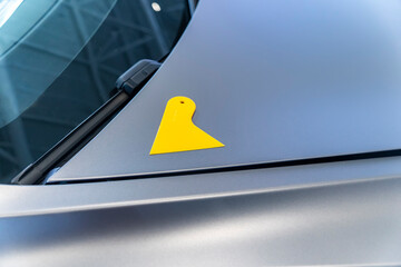 car paint protection film with spatula