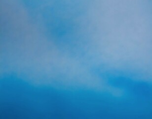 Un ciel bleu brumeux - obrazy, fototapety, plakaty