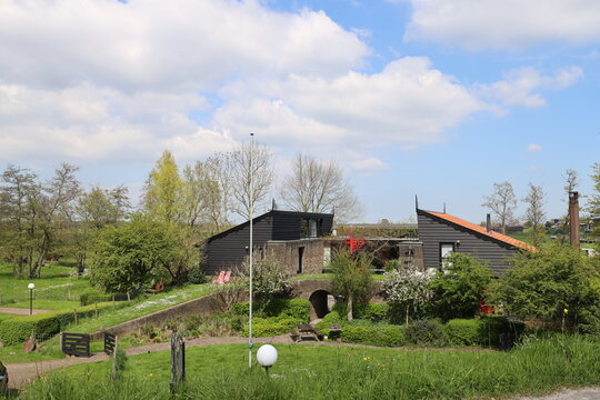 Former brick kiln the Elephant (De olifant) along the IJsseldijk in Nieuwerkerk aan den IJssel