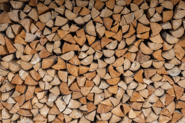 stack of firewood, background image