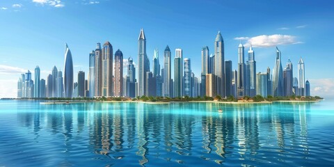 Dubai's Futuristic Skyline