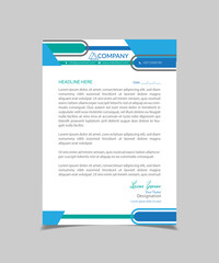 letterhead Modern business and corporate template Free

