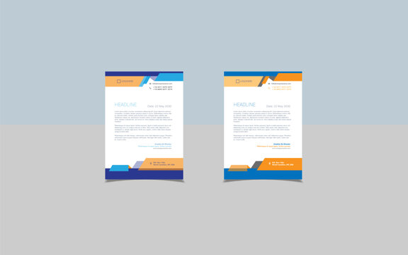 letterhead Modern business and corporate template Free
