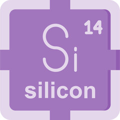 Fototapeta premium Silicon Icon