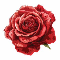 Red Rose Clipart In Global clipart 