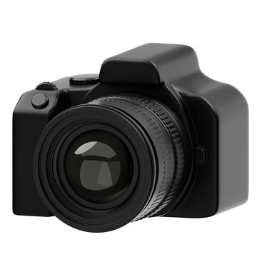 Dslr Camera Equipment Photography 3D Icon